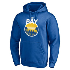Golden State Warriors The Bay Logo Pullover Hoodie sale - Royal outlet