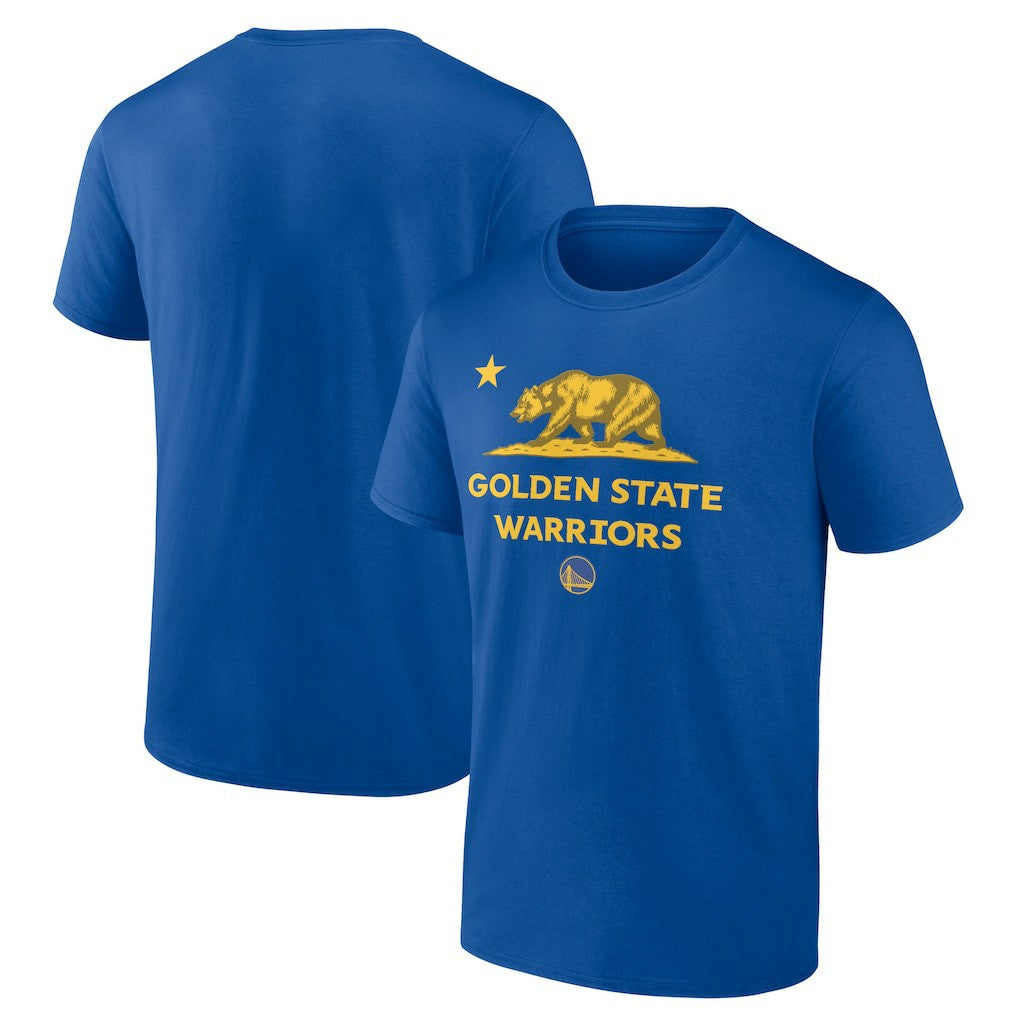 Golden State Warriors Hometown Collection State Flag T-Shirt sale - Royal discount