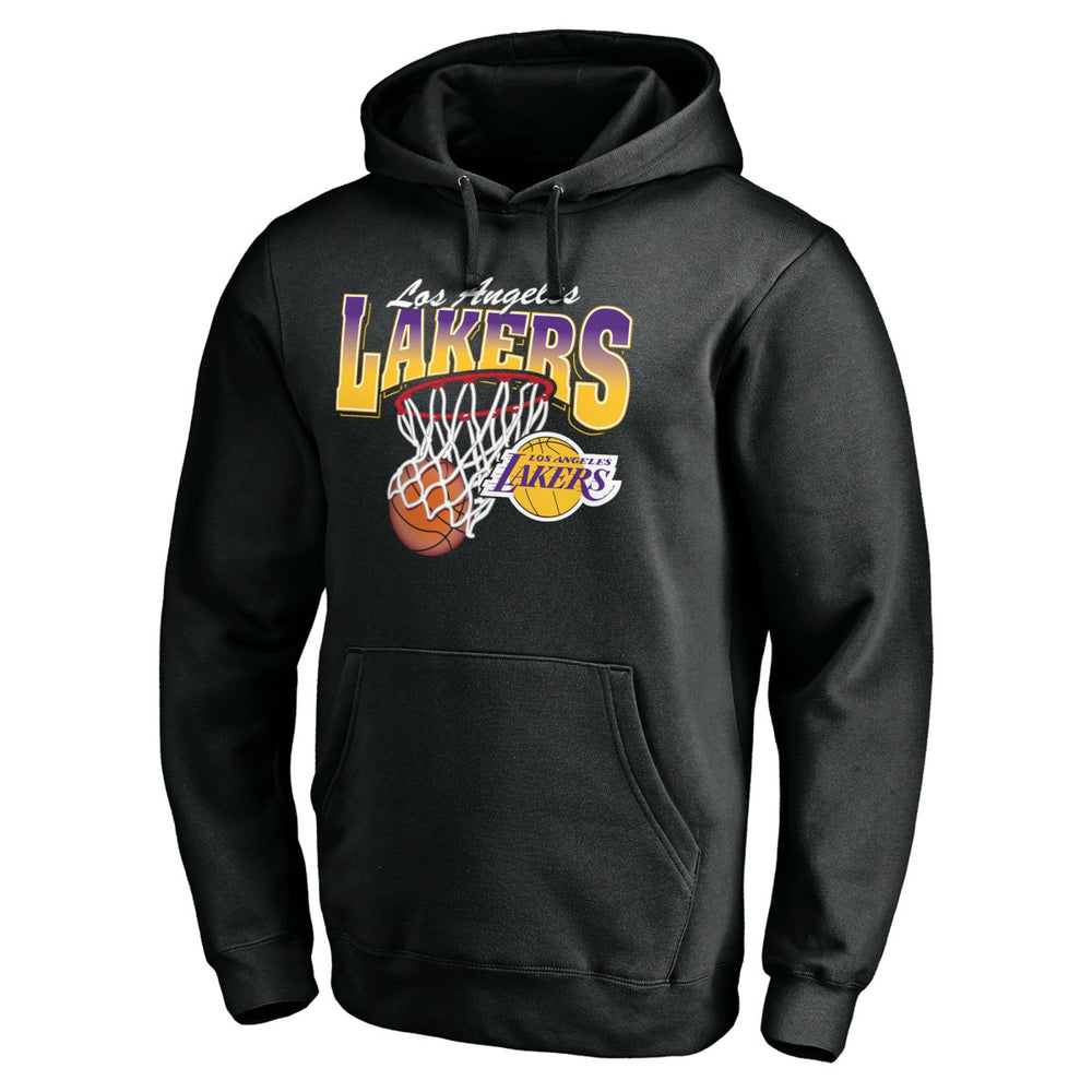 Los Angeles Lakers Balanced Floor Pullover Hoodie - Black shop