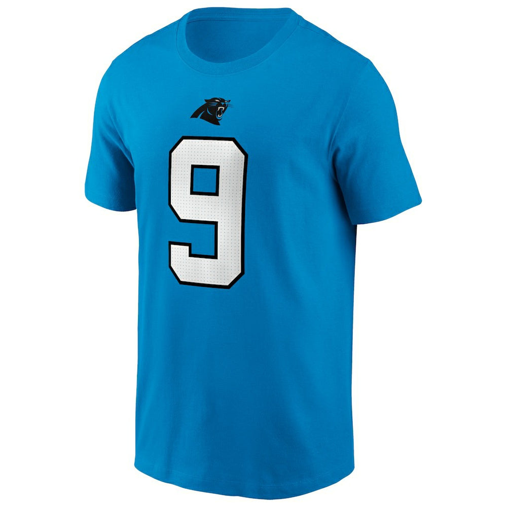 Bryce Young Carolina Panthers Player Name & Number T-Shirt - Blue discount