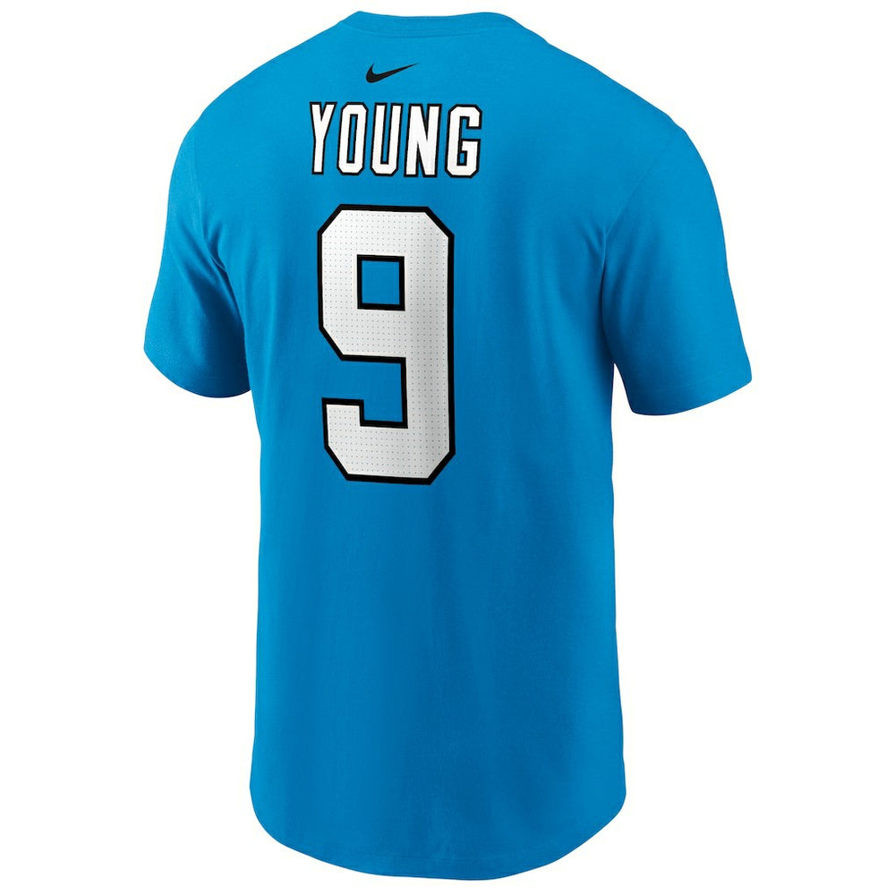 Bryce Young Carolina Panthers Player Name & Number T-Shirt - Blue discount