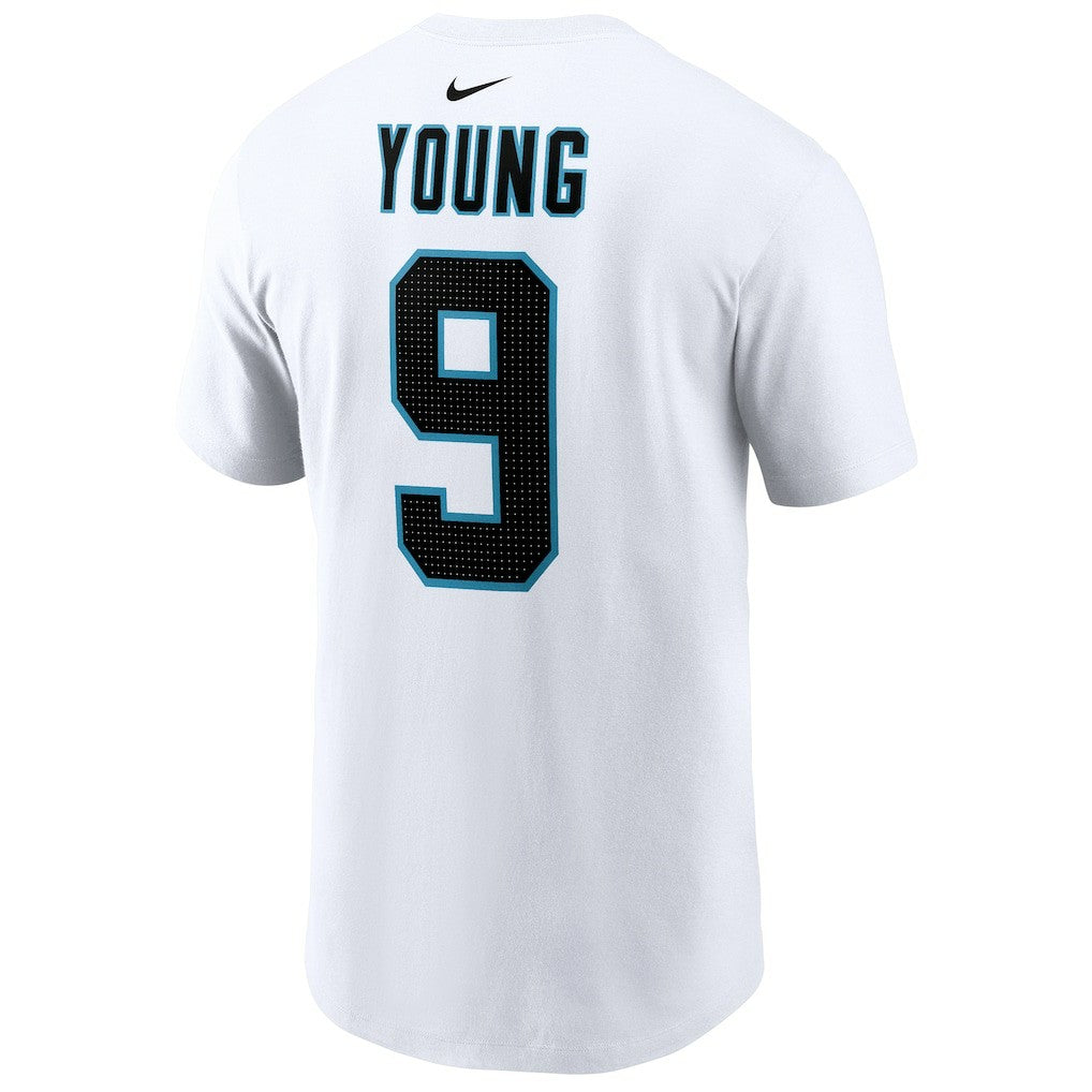 Bryce Young Carolina Panthers Player Name & Number T-Shirt - White online