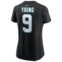 Bryce Young Carolina Panthers Women's Player Name & Number T-Shirt - Black sale