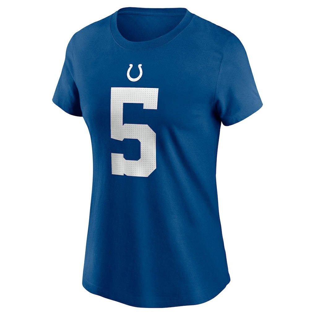 Anthony Richardson Indianapolis Colts Women's Player Name & Number T-Shirt - Royal on sale