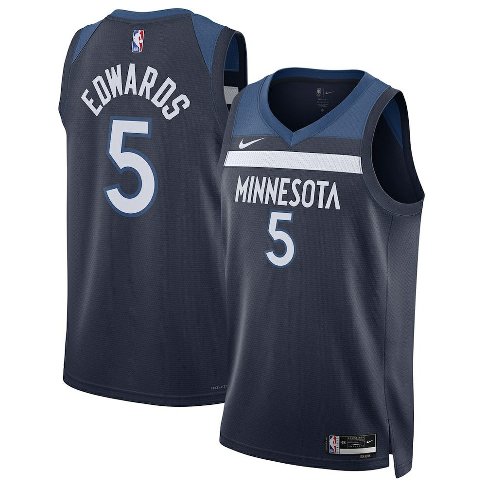 Anthony Edwards Minnesota Timberwolves Unisex Swingman Jersey - Icon Edition - Navy outlet