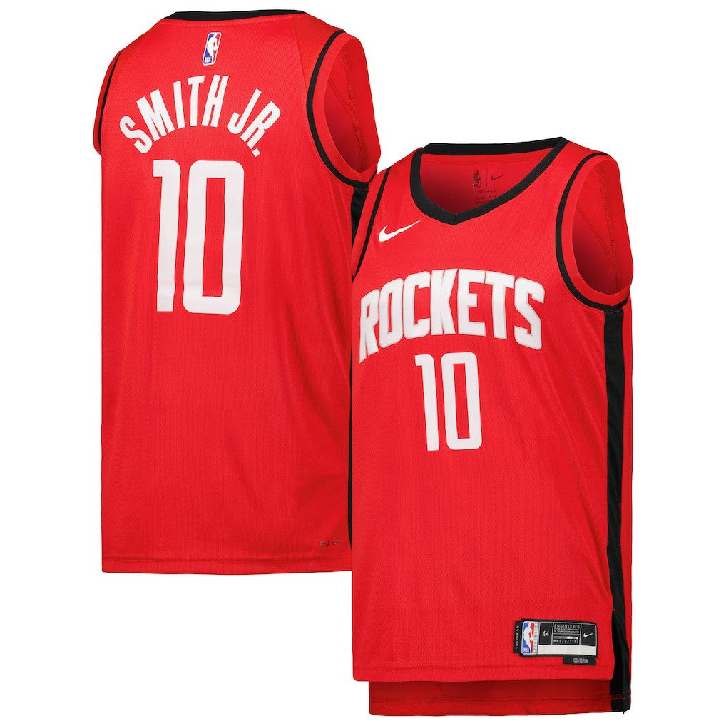 Jabari Smith Jr. Houston Rockets Unisex Swingman Jersey - Icon Edition - Red for sale