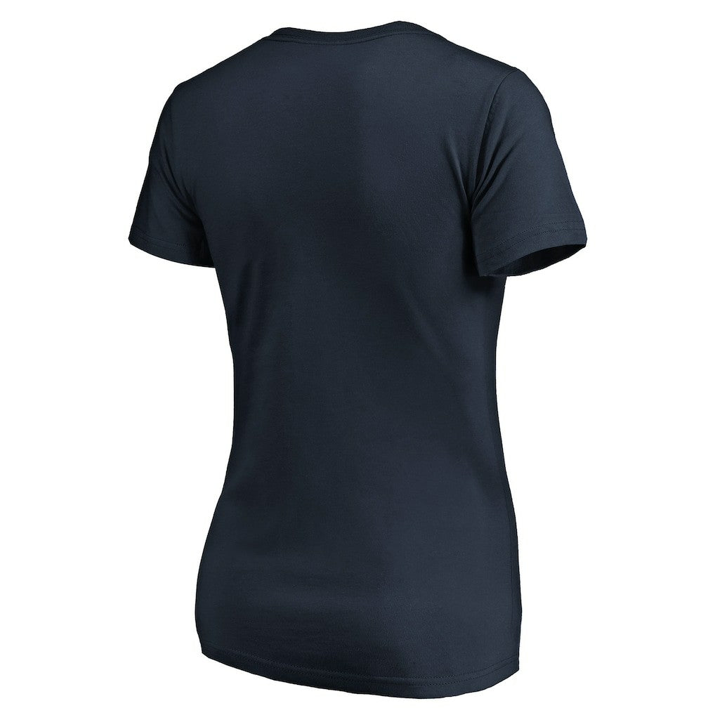 Chicago Bears Women's Script V-Neck T-Shirt - Navy sale