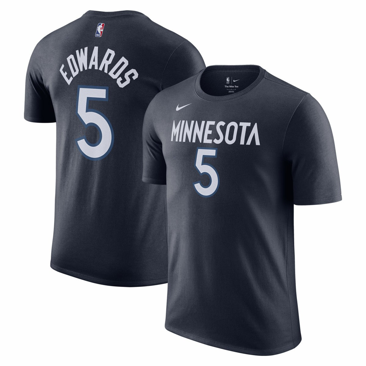 Anthony Edwards Minnesota Timberwolves Icon 2022/23 Name & Number T-Shirt - Navy outlet