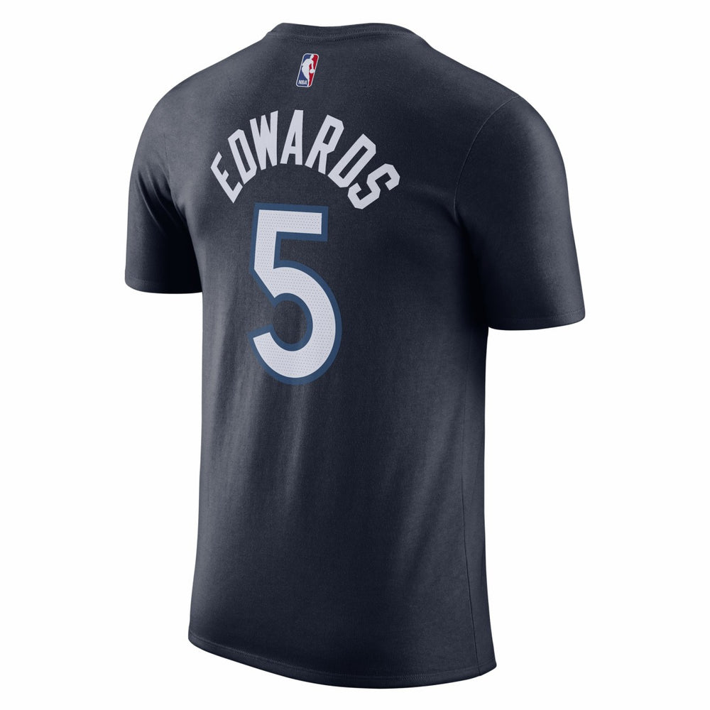 Anthony Edwards Minnesota Timberwolves Icon 2022/23 Name & Number T-Shirt - Navy outlet