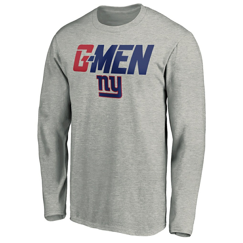 New York Giants Hometown Collection G-Men Long Sleeve T-Shirt - Gray cheap