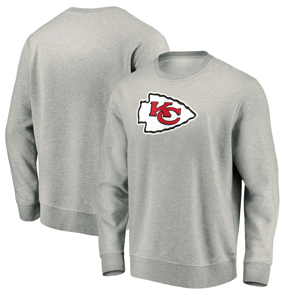 Kansas City Chiefs Pullover Sweatshirt - Gray discount