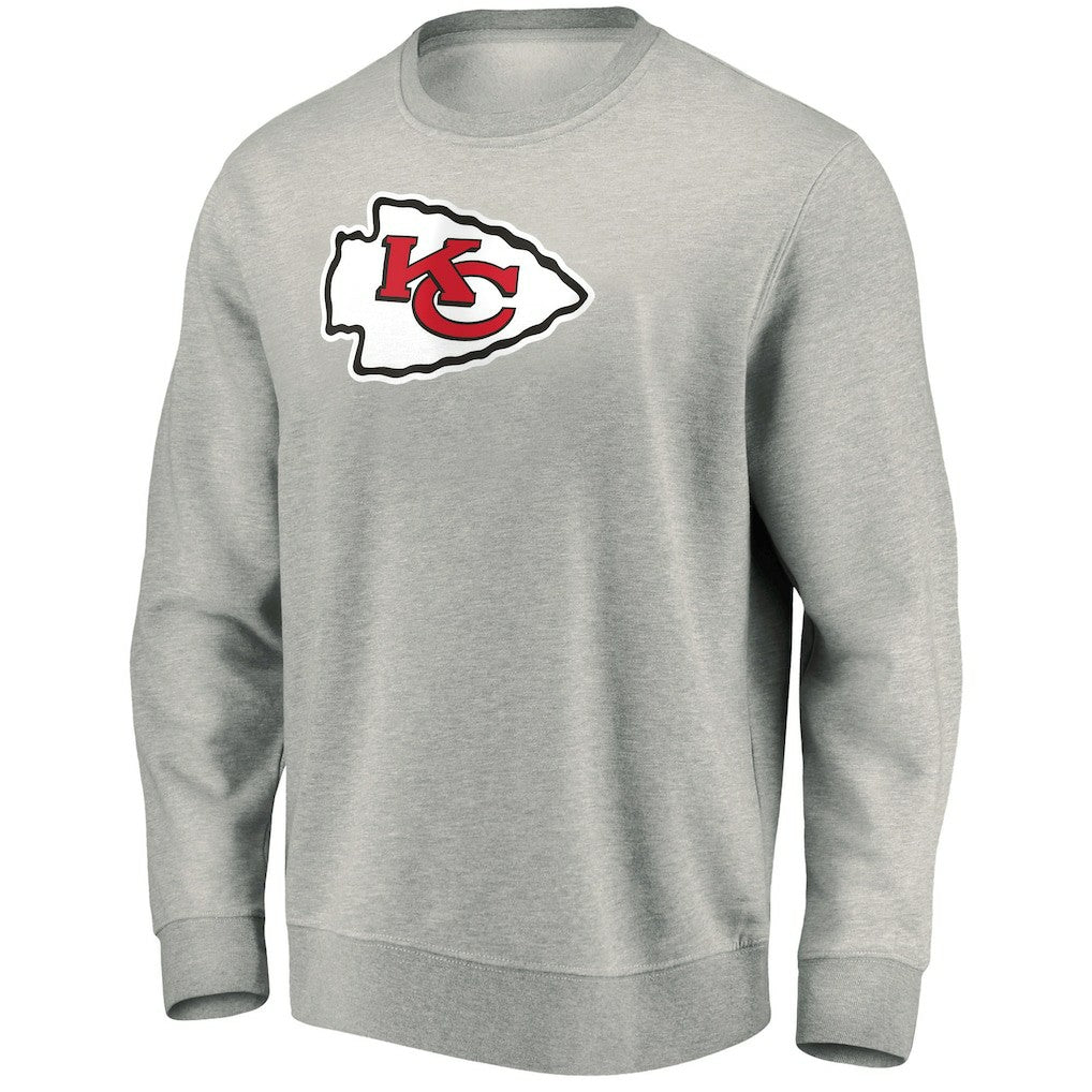 Kansas City Chiefs Pullover Sweatshirt - Gray discount