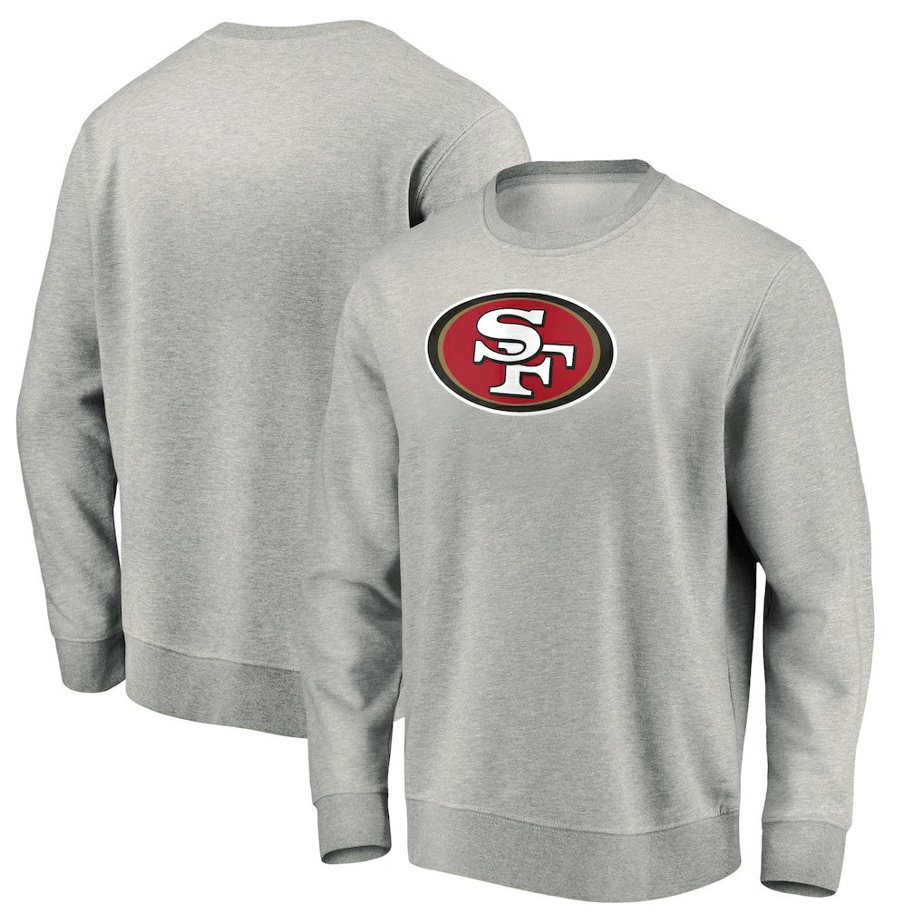 San Francisco 49ers Pullover Sweatshirt - Gray sale