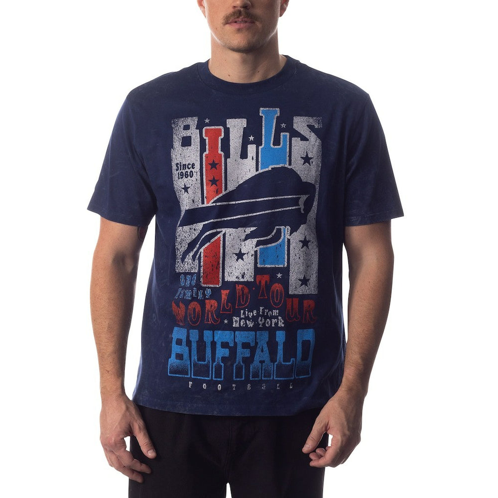 Buffalo Bills The Wild Collective Unisex Tour Band T-Shirt - Navy outlet