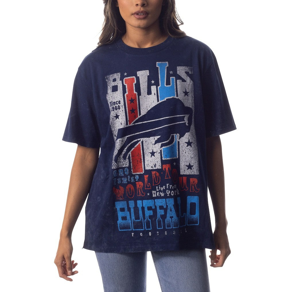 Buffalo Bills The Wild Collective Unisex Tour Band T-Shirt - Navy outlet
