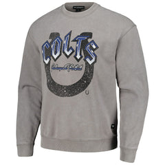 Indianapolis Colts The Wild Collective Unisex Distressed Pullover Sweatshirt - Gray outlet