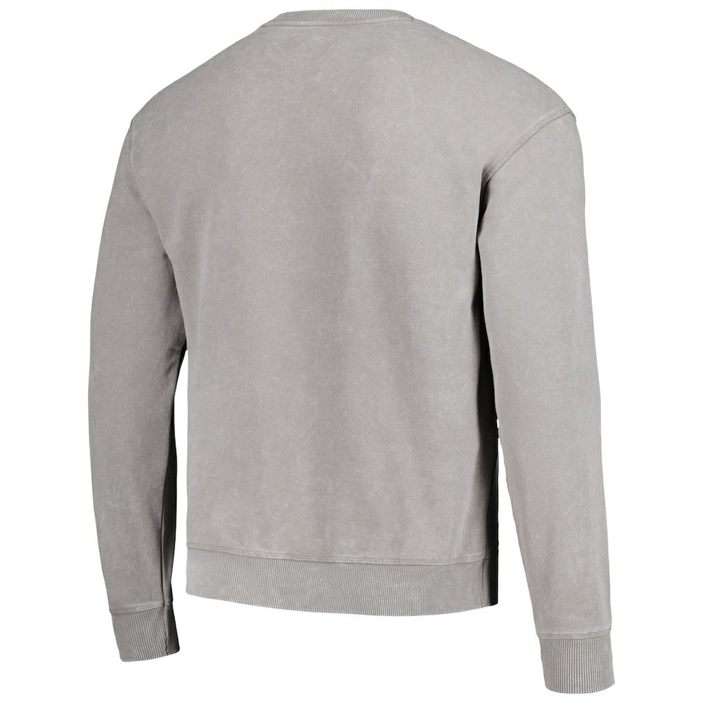 Carolina Panthers The Wild Collective Unisex Distressed Pullover Sweatshirt - Gray sale