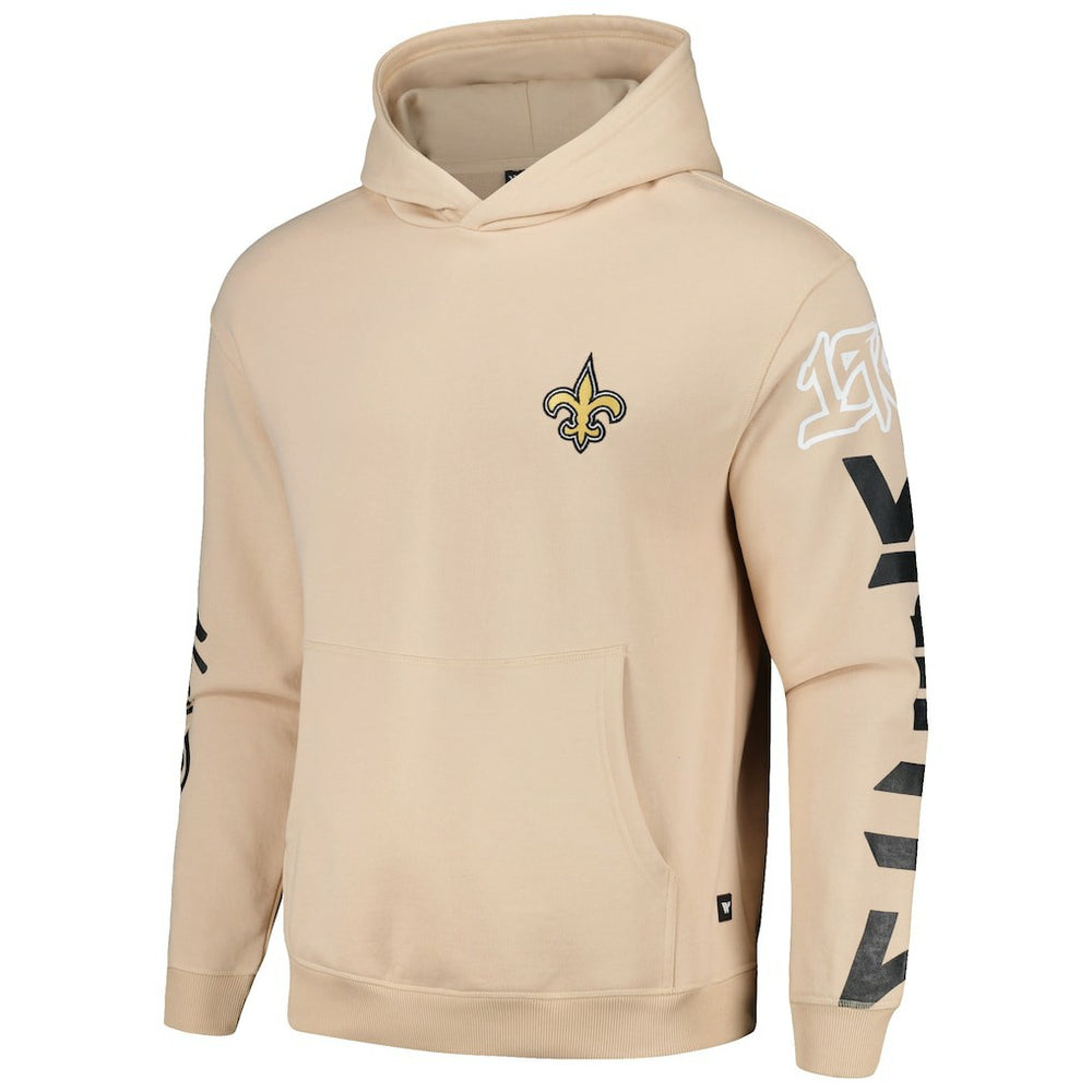 New Orleans Saints The Wild Collective Unisex Heavy Block Pullover Hoodie - Cream online