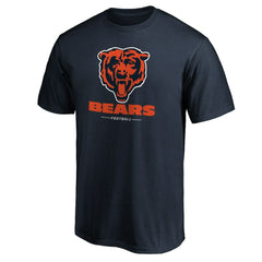 Chicago Bears Team Lockup T-Shirt - Navy for sale