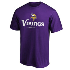 Minnesota Vikings Team Lockup T-Shirt - Purple sale