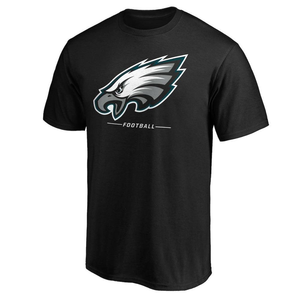 Philadelphia Eagles Team Lockup T-Shirt - Black for sale