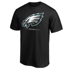 Philadelphia Eagles Team Lockup T-Shirt - Black for sale