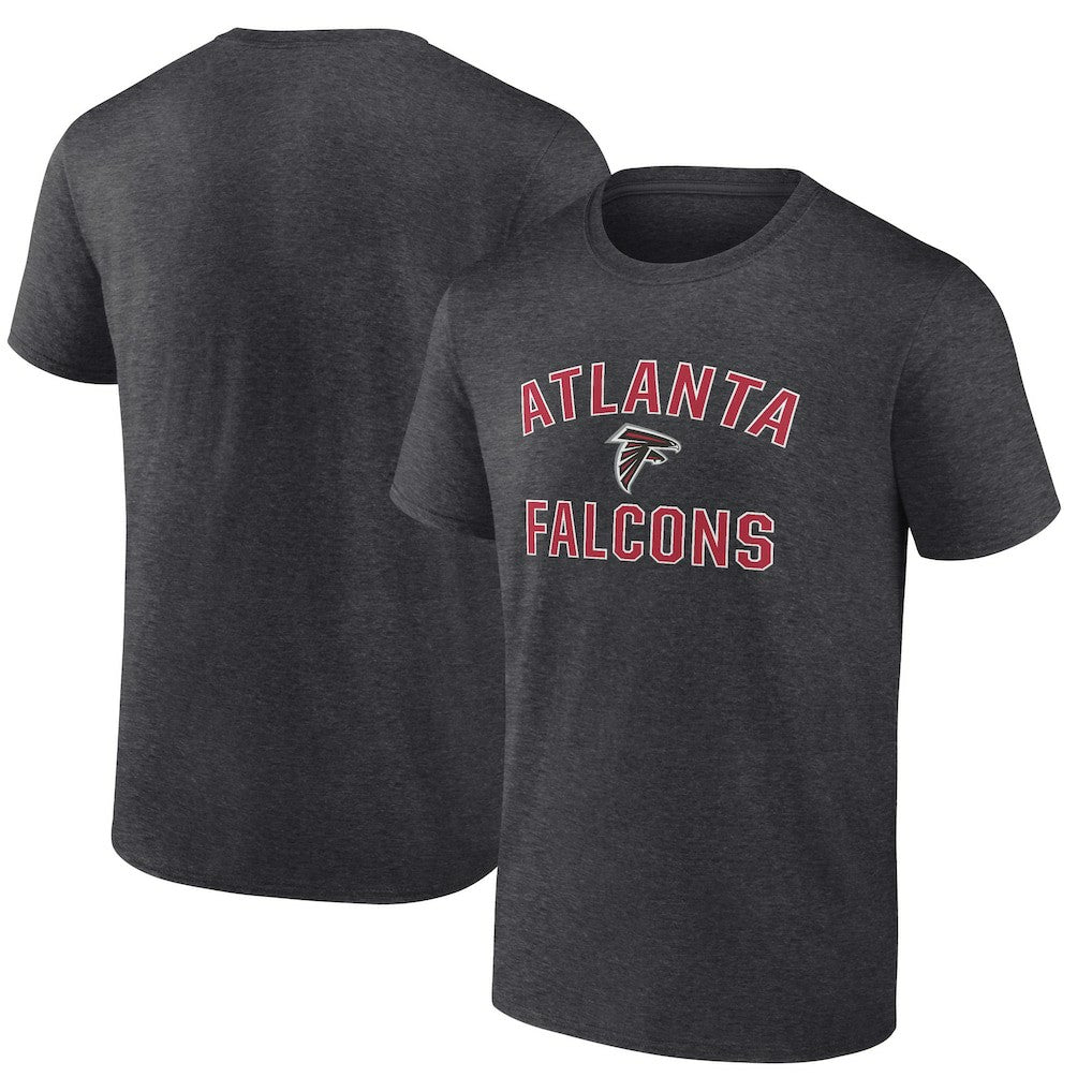Atlanta Falcons Victory Arch T-Shirt - Heather Charcoal for sale