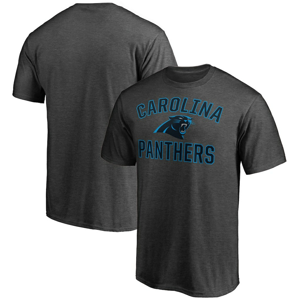 Carolina Panthers Victory Arch T-Shirt - Heather Charcoal outlet