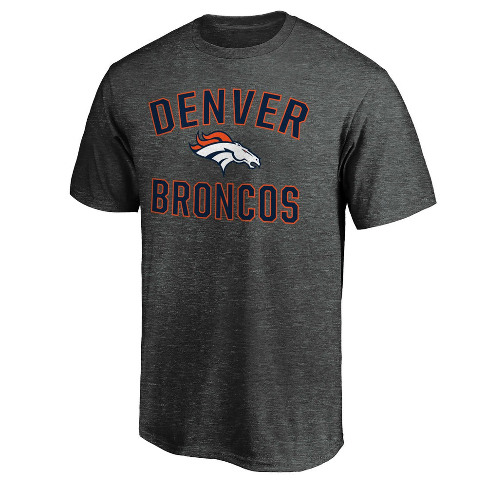 Denver Broncos Victory Arch T-Shirt - Heather Charcoal cheap