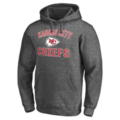 Kansas City Chiefs Victory Arch Pullover Hoodie - Charcoal cheap