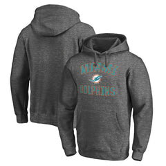 Miami Dolphins Victory Arch Pullover Hoodie - Charcoal outlet