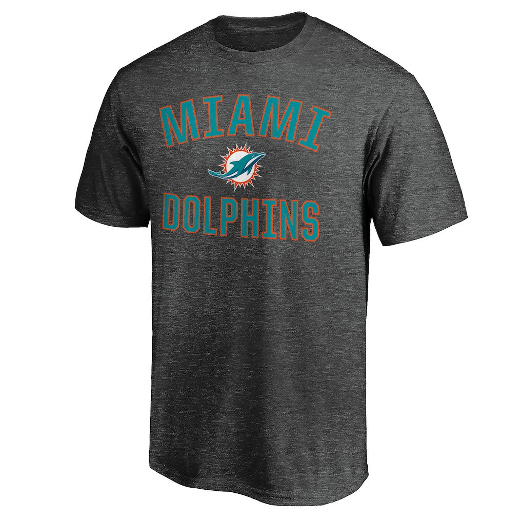 Miami Dolphins Victory Arch T-Shirt - Heather Charcoal online