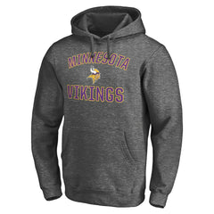 Minnesota Vikings Victory Arch Pullover Hoodie - Charcoal cheap
