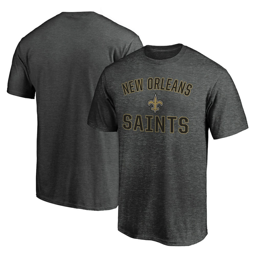 New Orleans Saints Victory Arch T-Shirt - Heather Charcoal sale