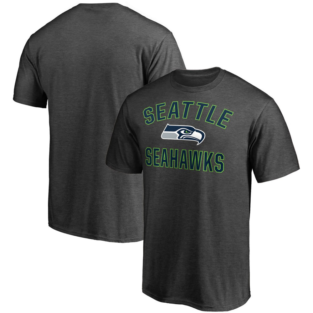 Seattle Seahawks Victory Arch T-Shirt - Heather Charcoal on sale