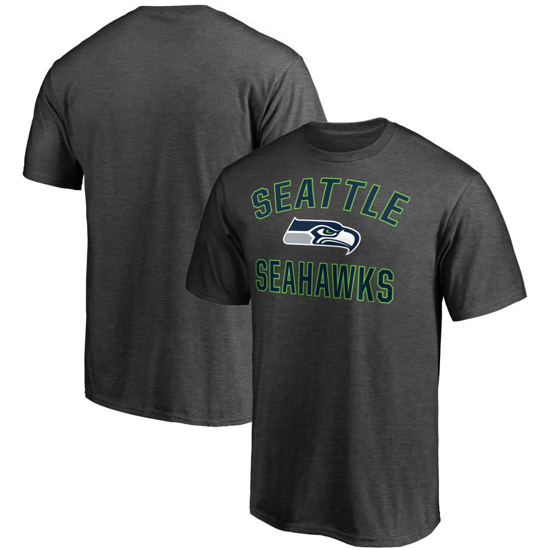 Seattle Seahawks Victory Arch T-Shirt - Heather Charcoal on sale