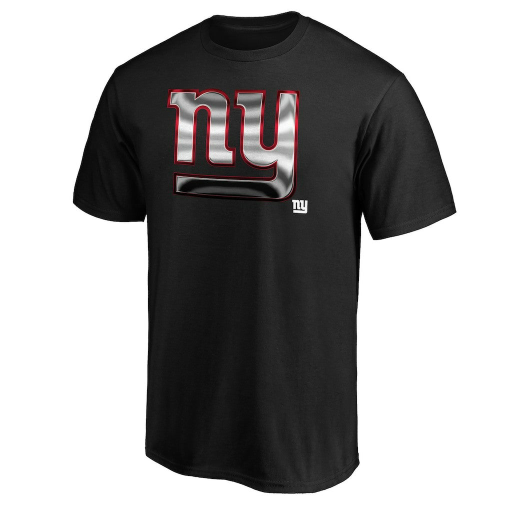 New York Giants Midnight Mascot Team Logo T-Shirt - Black for sale