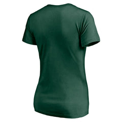 Green Bay Packers Women's Live For It V-Neck T-Shirt - Green on sale