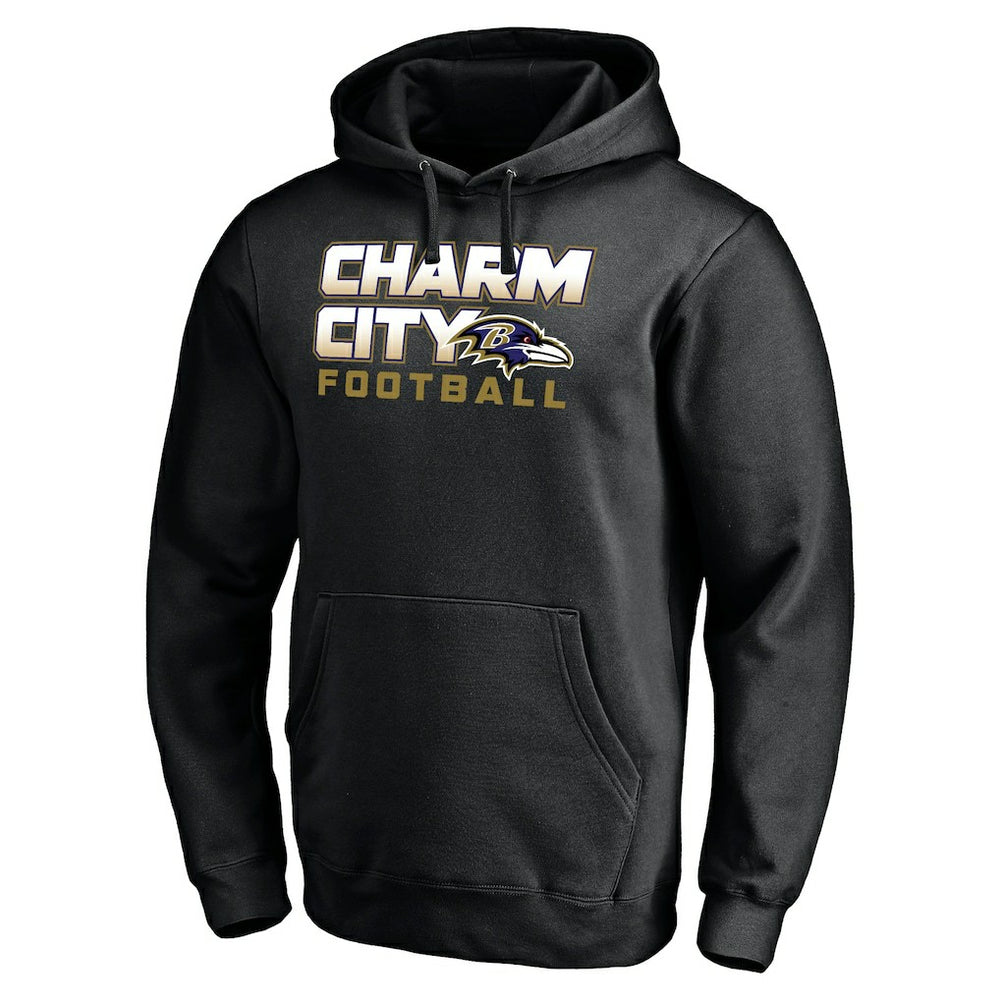 Baltimore Ravens Hometown Collection Sweep Pullover Hoodie - Black online