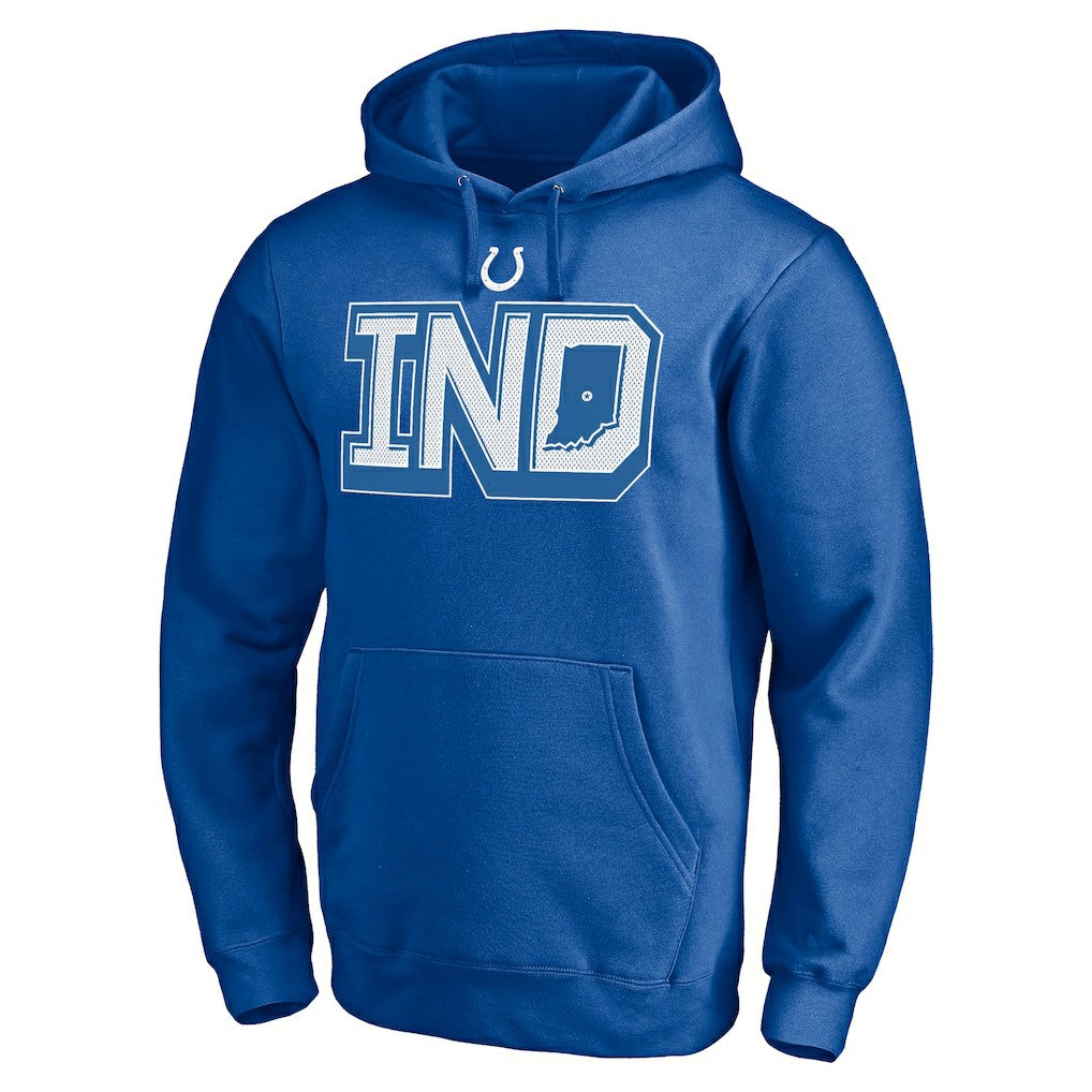 Indianapolis Colts Hometown Collection Sweep Pullover Hoodie - Royal discount