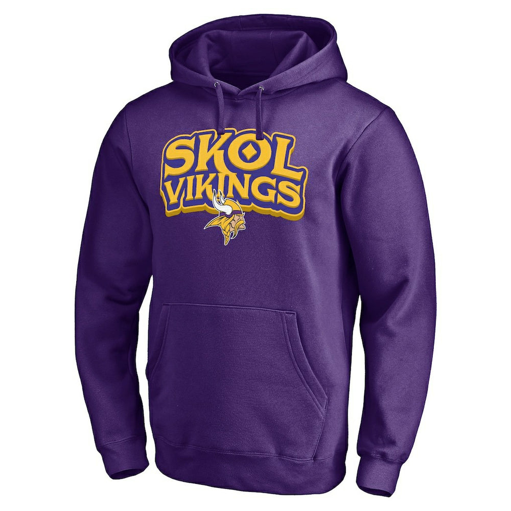 Minnesota Vikings Hometown Collection Sweep Pullover Hoodie - Purple sale