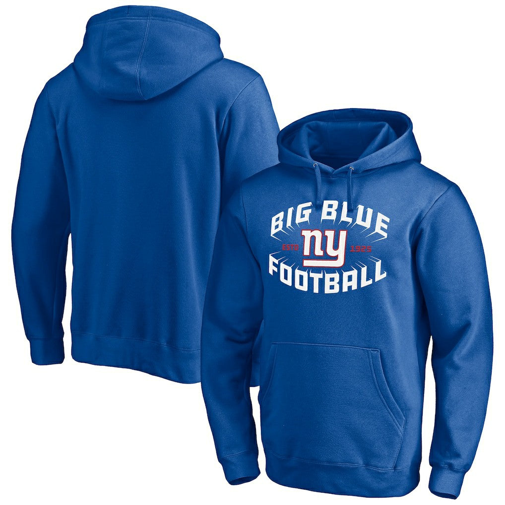 New York Giants Hometown Collection Sweep Pullover Hoodie - Royal on sale
