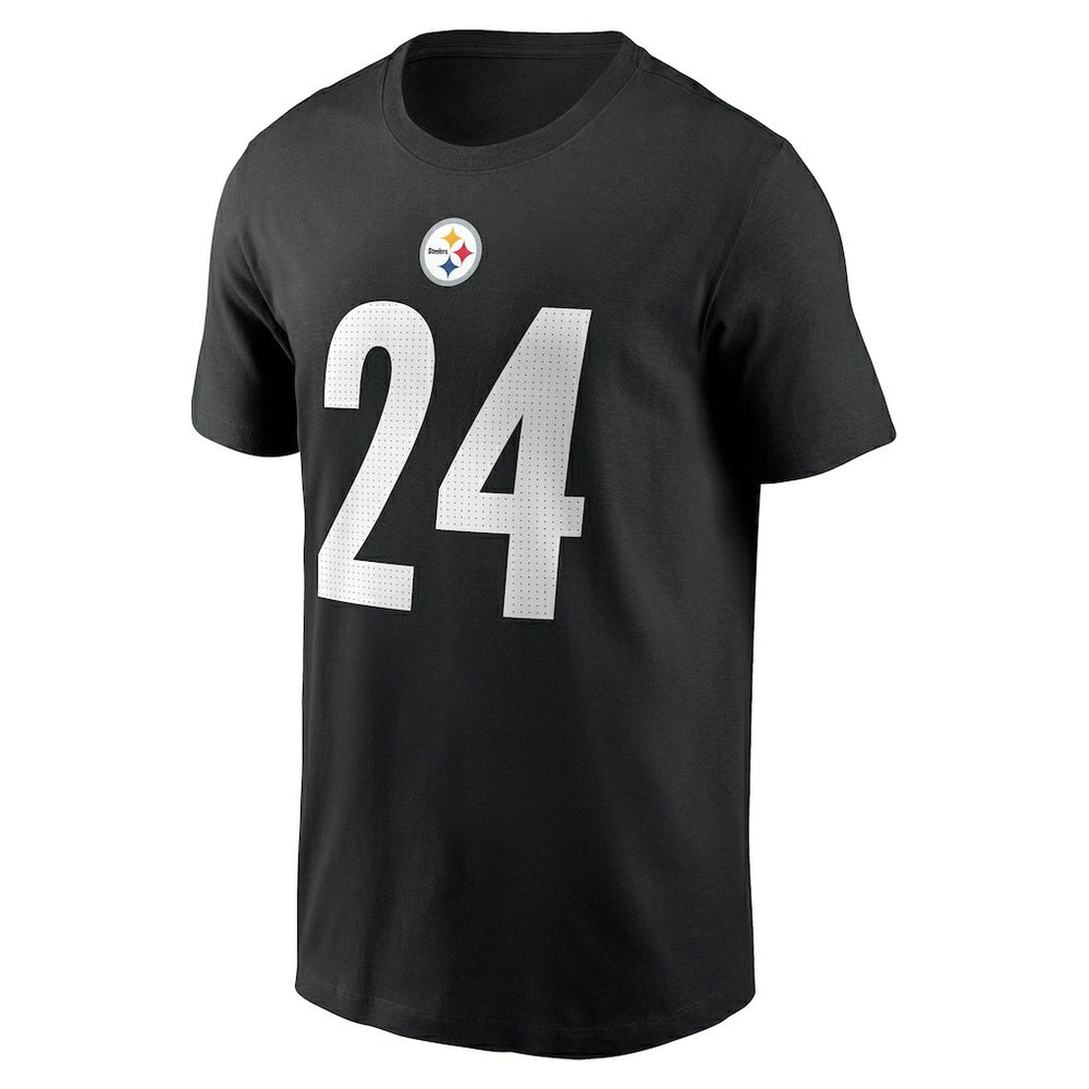 Joey Porter Jr. Pittsburgh Steelers Player Name & Number T-Shirt - Black cheap