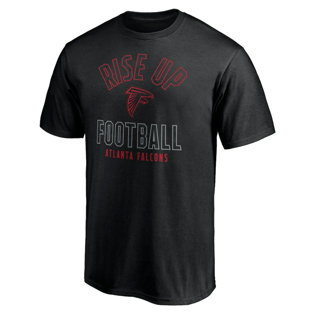 Atlanta Falcons Nickname Arc T-Shirt - Black outlet