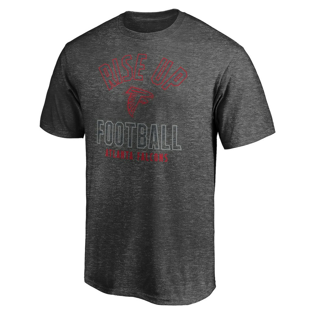 Atlanta Falcons Nickname Arc T-Shirt - Charcoal sale