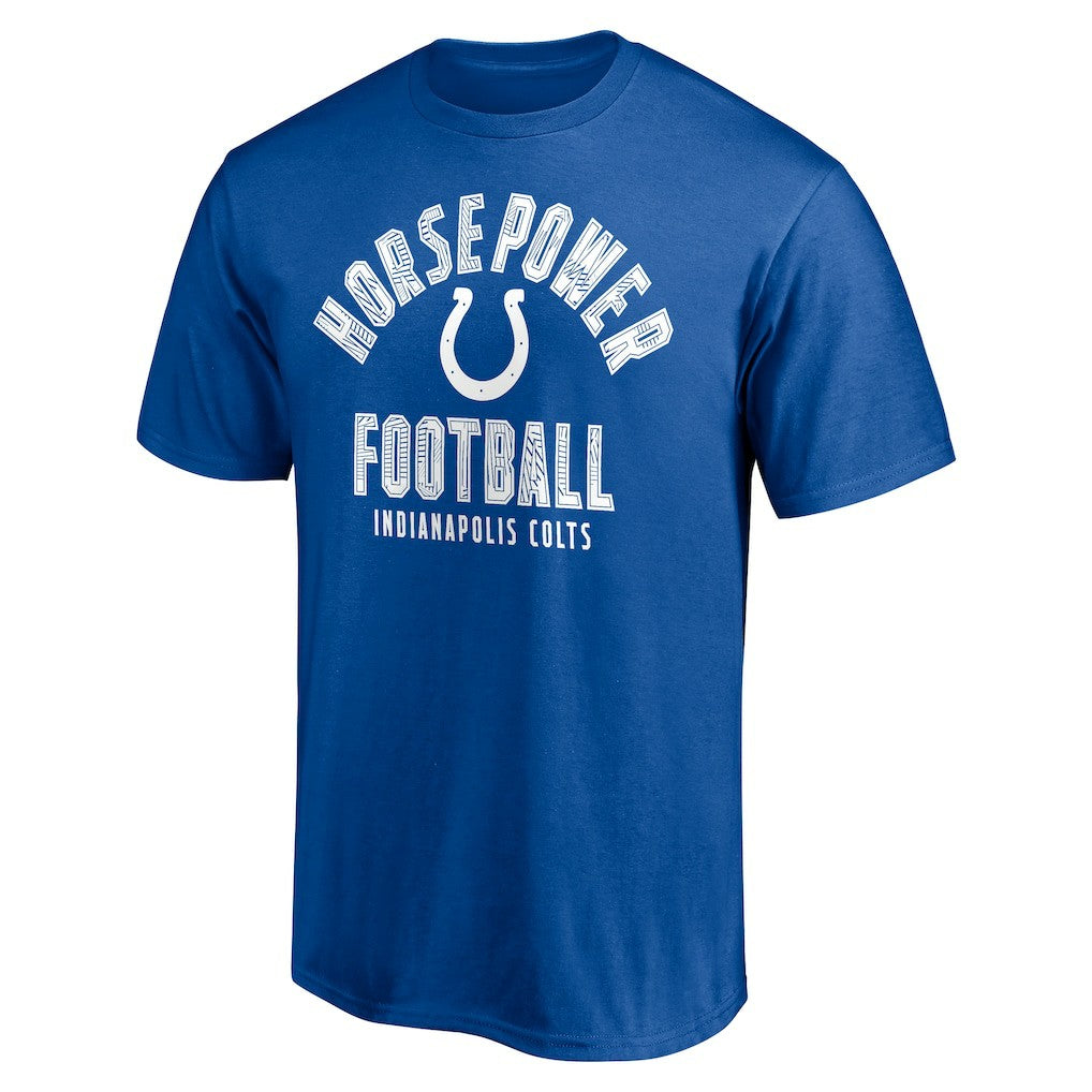 Indianapolis Colts Nickname Arc T-Shirt - Royal outlet