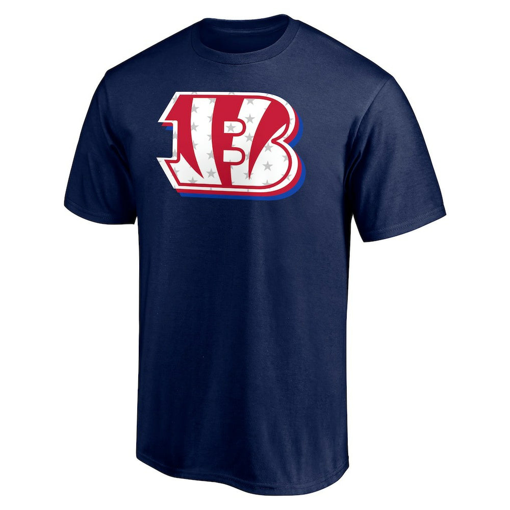 Cincinnati Bengals Red White and Team T-Shirt - Navy online