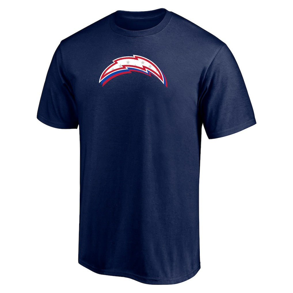 Los Angeles Chargers Red White and Team T-Shirt - Navy outlet