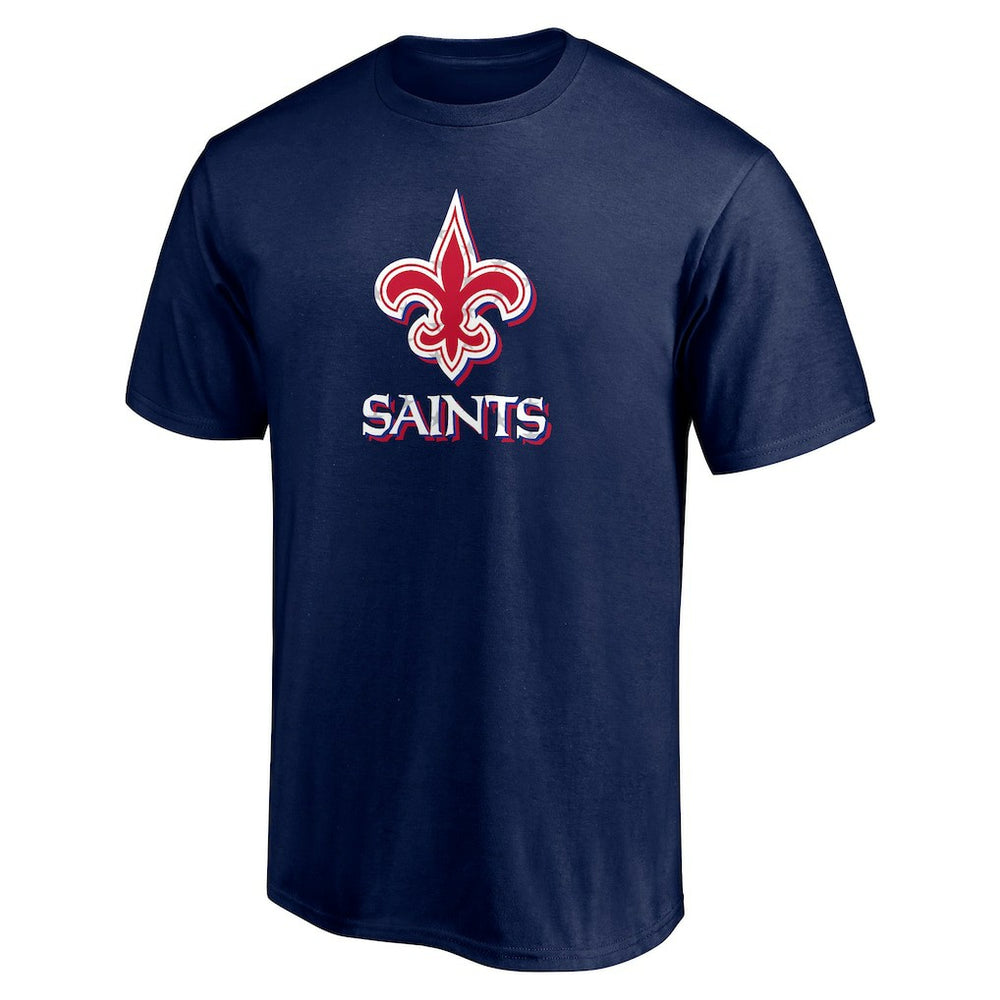 New Orleans Saints Red White and Team T-Shirt - Navy discount