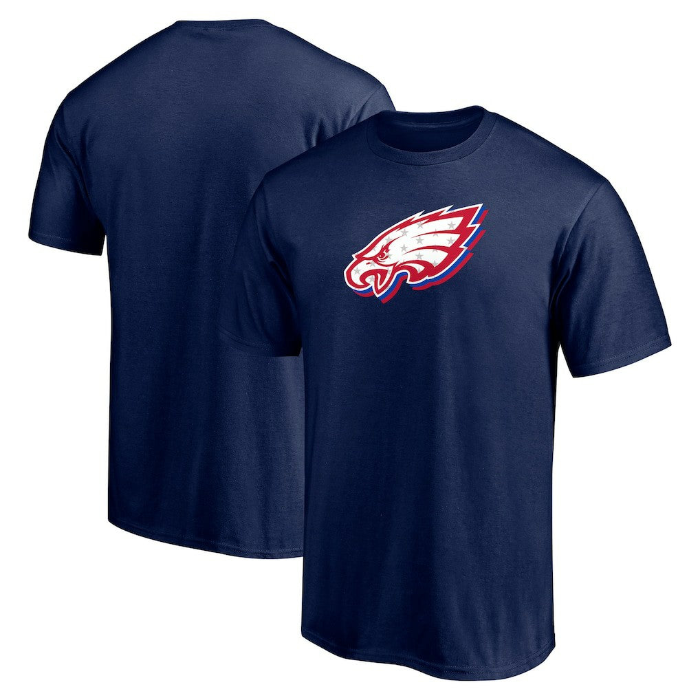 Philadelphia Eagles Red White and Team T-Shirt - Navy discount
